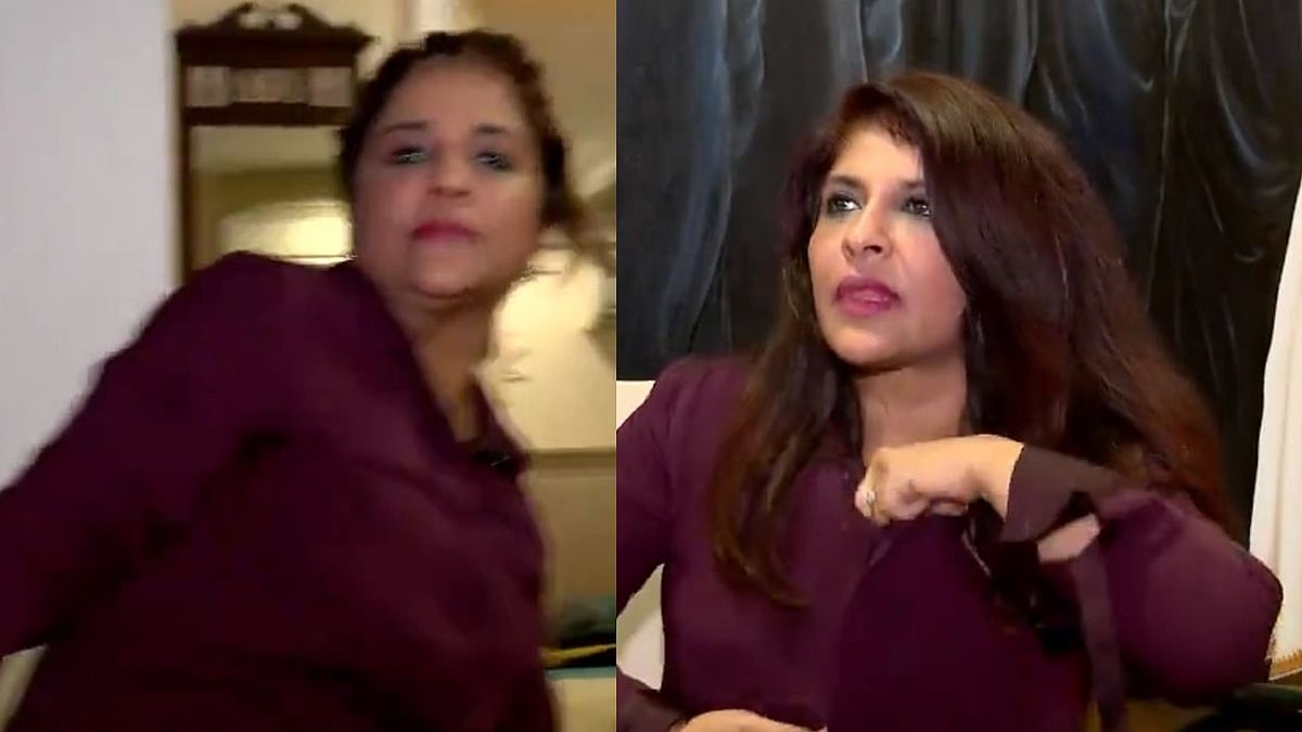 'No Excuse For Bad Behaviour': Rajdeep Sardesai Shares Video Of BJP Spokesperson Shazia Ilmi Mishandling Mic, Abusing Video Journalist After Live TV Debate